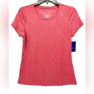 NWT Apt. 9 Short Sleeve Top - Century Pink Color - Size XS Petite